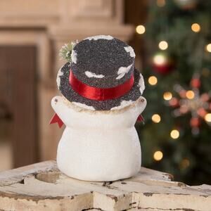 Bethany Lowe Peace Snowman - Thumbnail 4